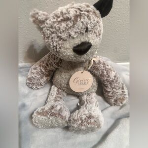 Gray Stuffed Bear Plush Toy